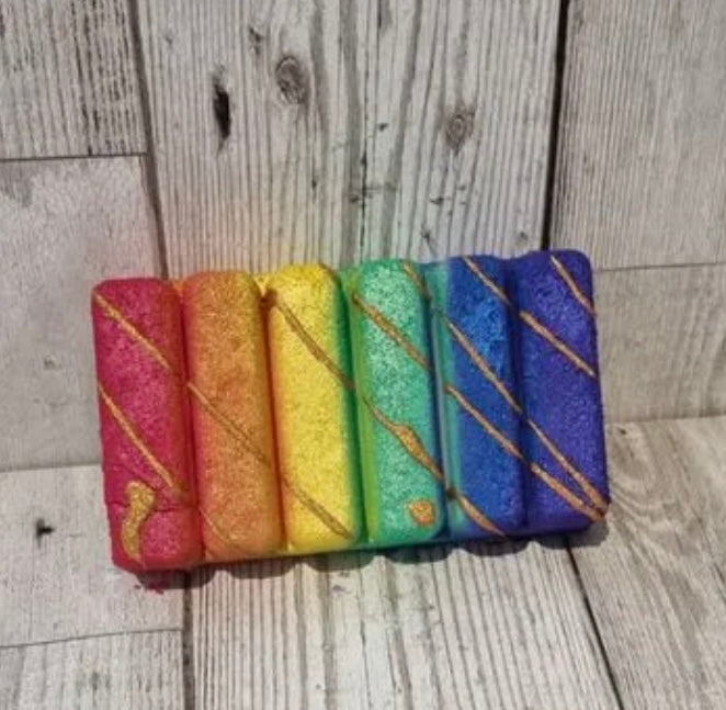 Rainbow Bath Bomb