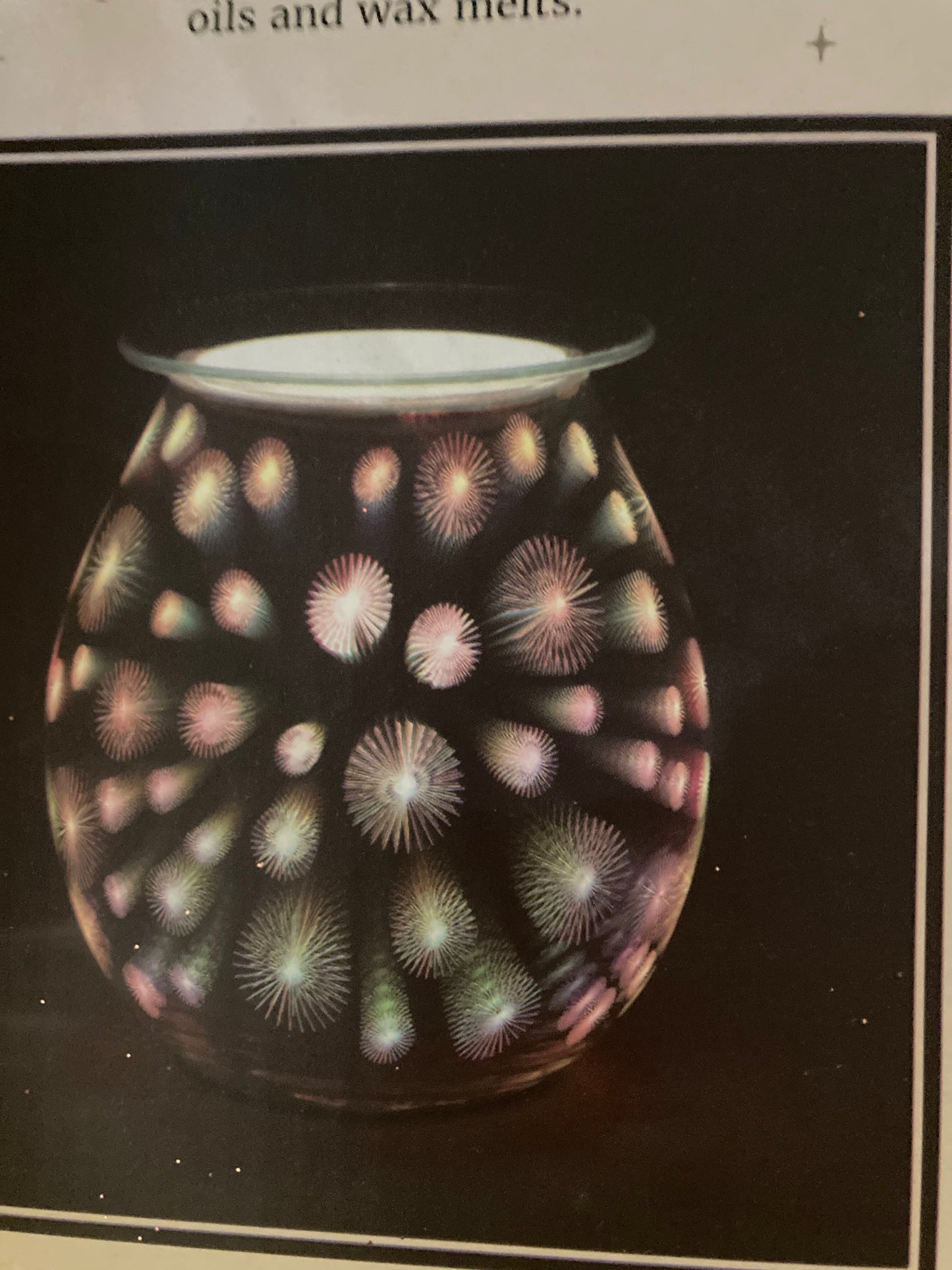 Starburst Electric Lamp