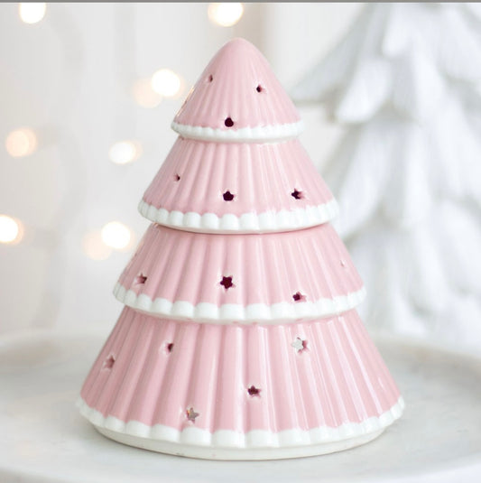 Pink Christmas tree Burner