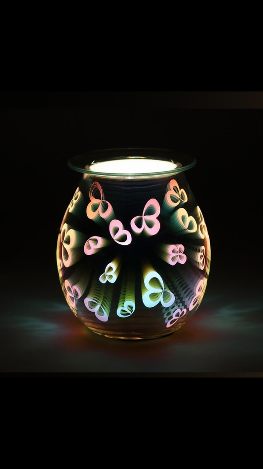 Flower electric burner